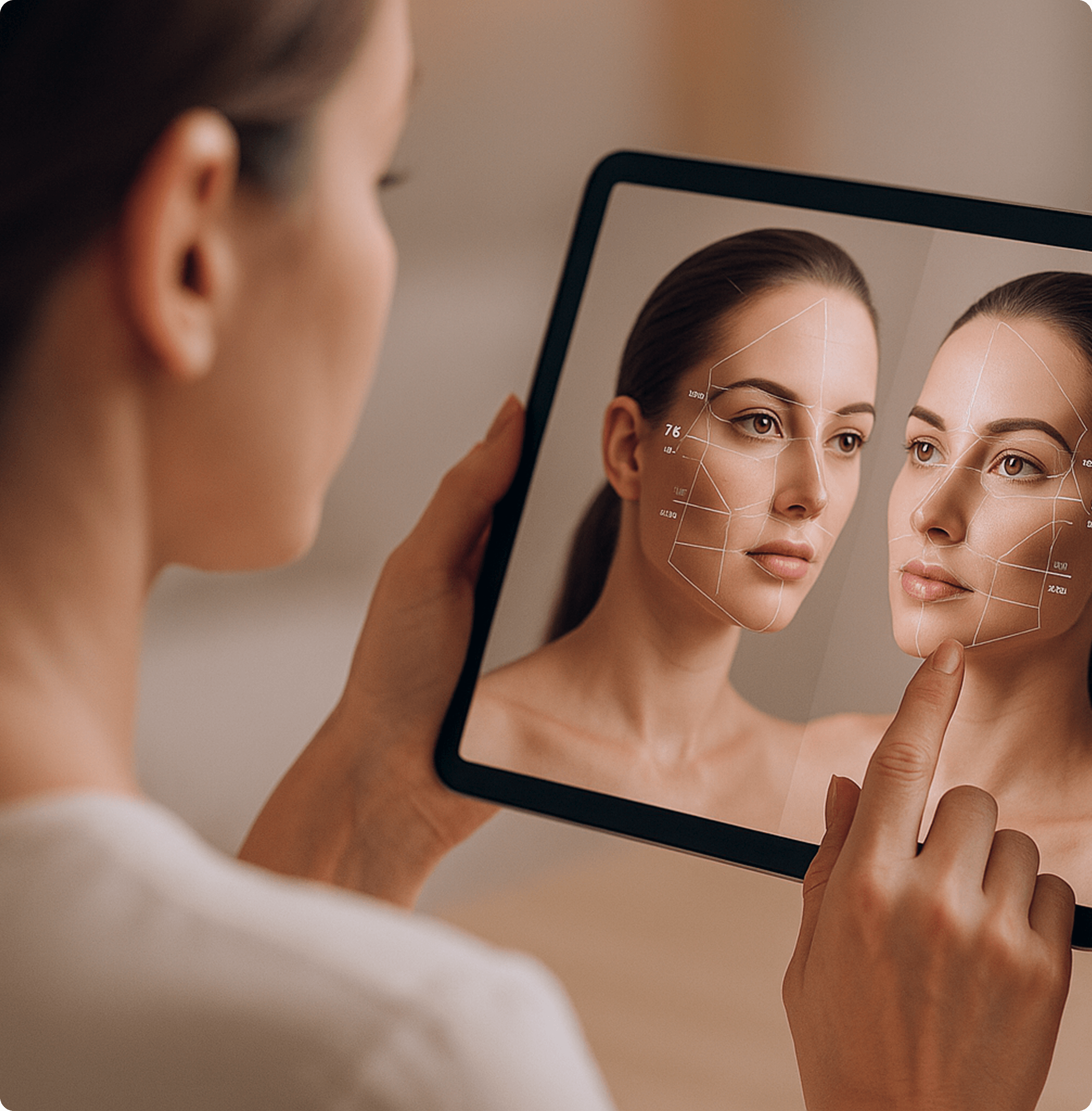 Simulação 3D facial - Tecnologia SculpFace